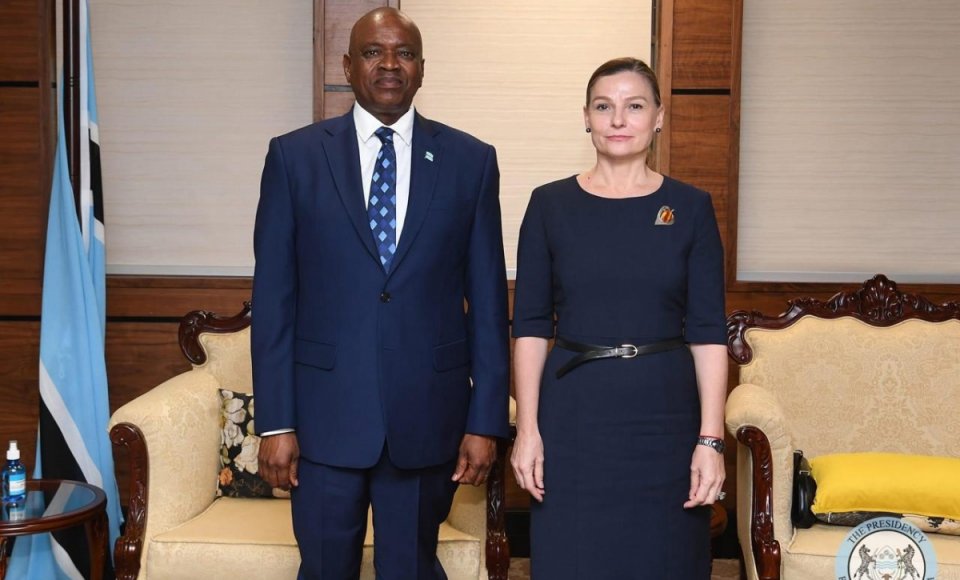 Lithuania’s Ambassador Jankauskaitė presented her letters of credence to the President of Botswana