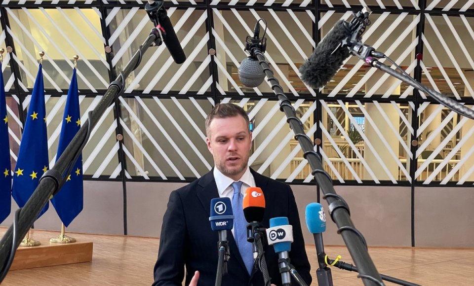 Gabrielius Landsbergis in Brussels: “Insufficient amount of ammunition forced Ukraine to retreat”