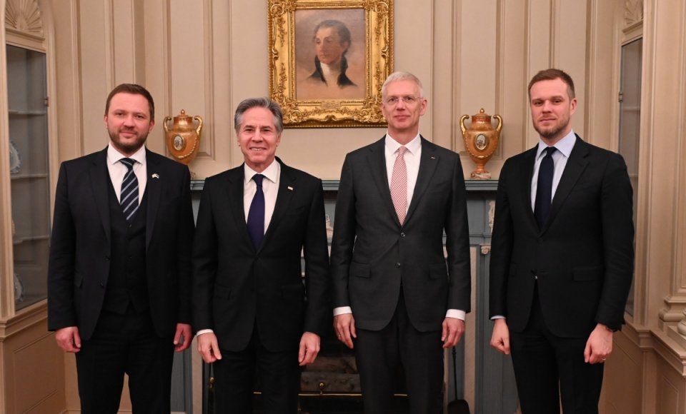 Landsbergis meets Antony Blinken: “Transatlantic bond is a key factor in ensuring the safety of European people”