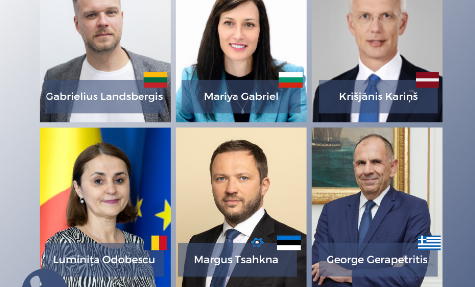 Baltijos ir Juodosios jūros ministrai: būtina stiprinti NATO rytų flango saugumą ir mobilizuotis...
