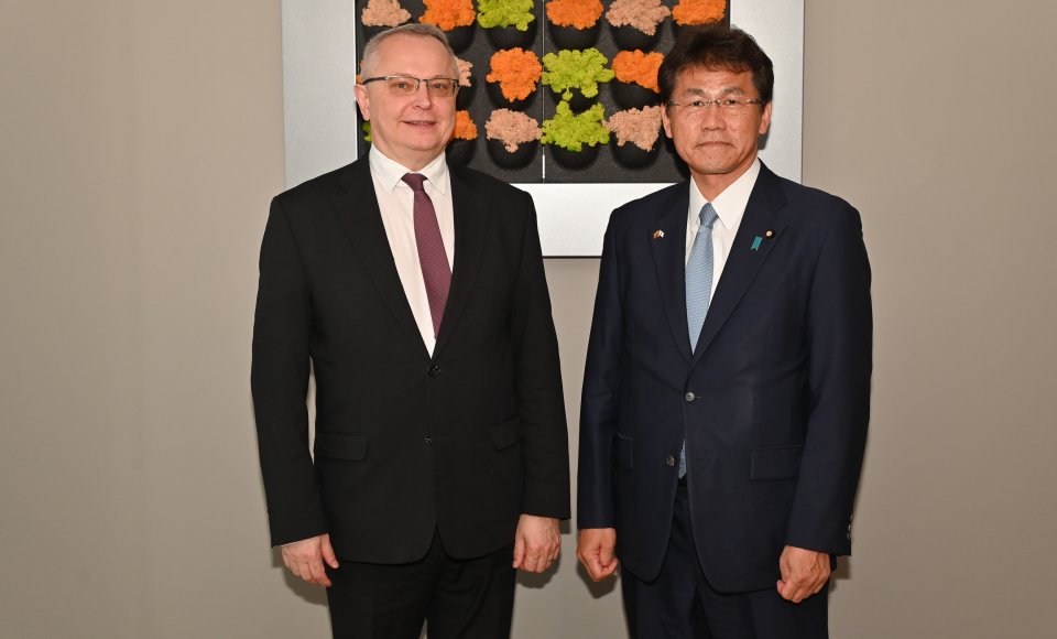 Viceministras E. Meilūnas: Japonija – svarbi partnerė saugant demokratines vertybes ir priešinantis autokratinių režimų prievartai