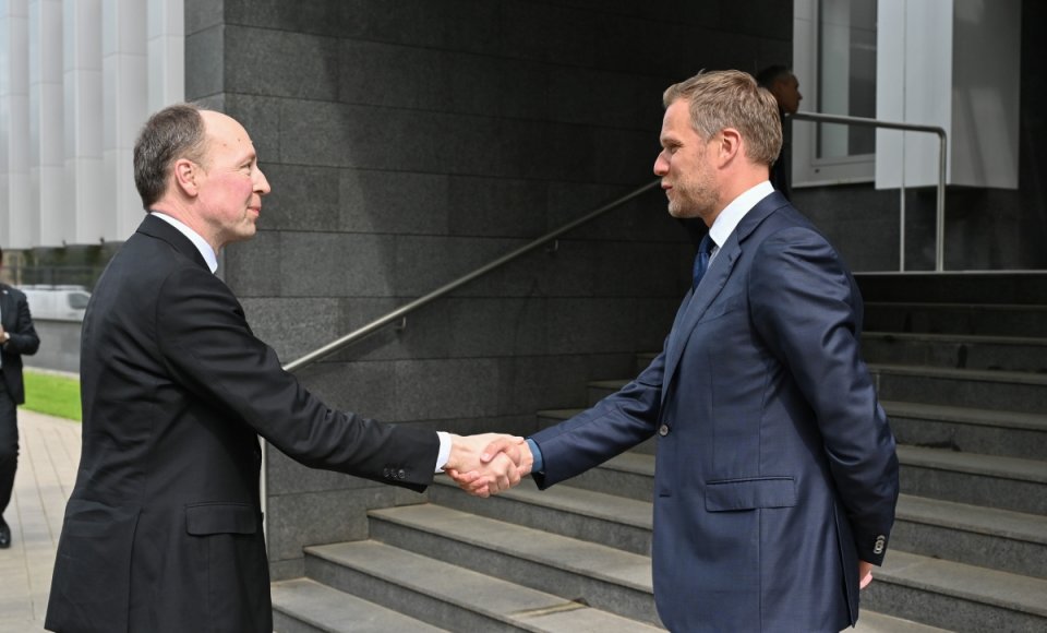 Landsbergis meets with the Speaker of the Parliament of Finland Halla-aho: “In the face of common geopolitical challenges, we will continue to work towards strengthening prospects for bilateral and regional cooperation”