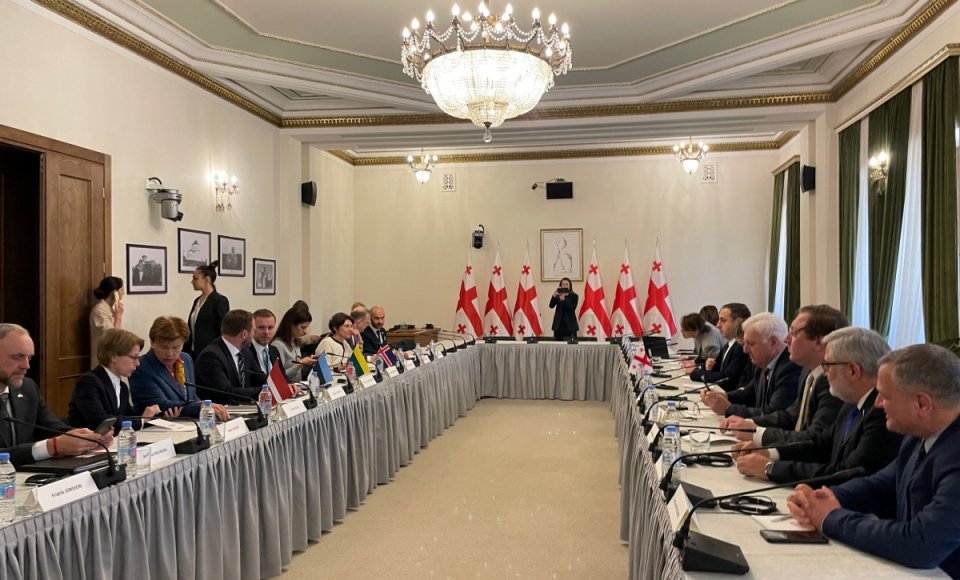 Landsbergis tells Georgian opposition parties: “We cannot just sit down and wait for Georgia to finally move away from the path of EU integration and democracy”