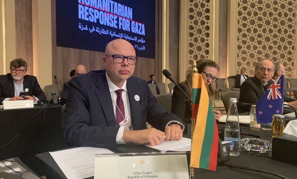 Tarptautinės bendruomenės dėmesio centre – humanitarinė pagalba Gazai 
