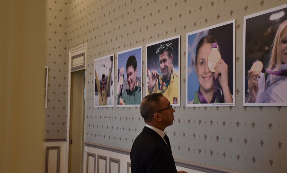 Lietuvos ambasadoje Paryžiuje – išskirtinė paroda minint lietuvių olimpinio debiuto šimtmetį