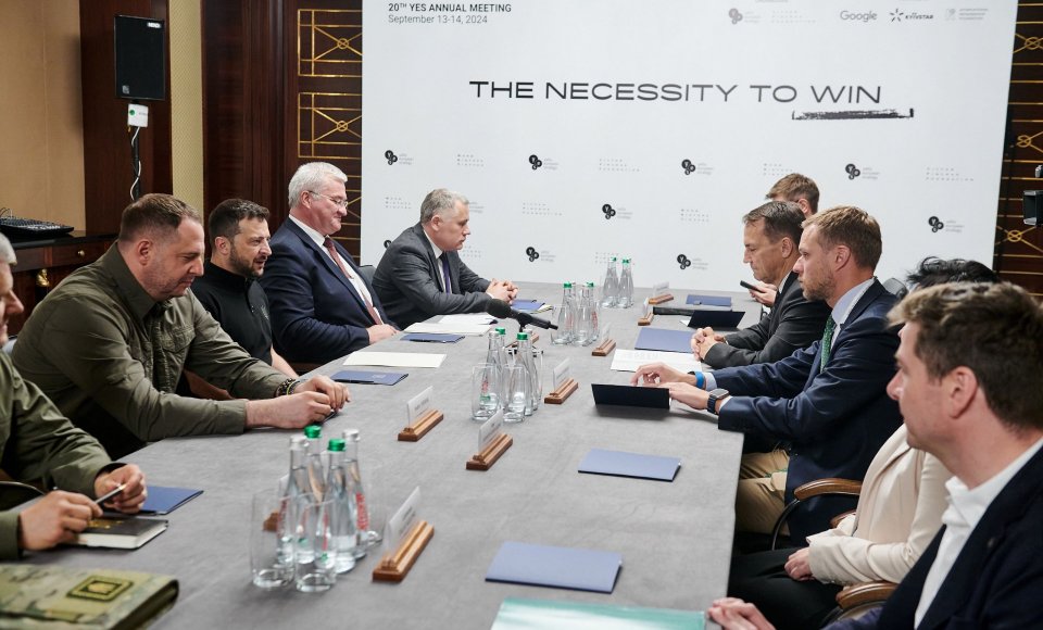 Landsbergis at the meeting with Zelensky: “The international community must finally commit to...