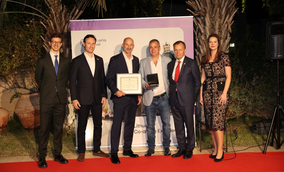 Team Lita Business Award“ debuts in Israel, celebrating economic ties between countries