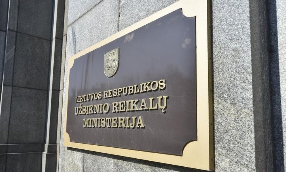 Užsienio reikalų ministras Kęstutis Budrys pristatė savo komandą