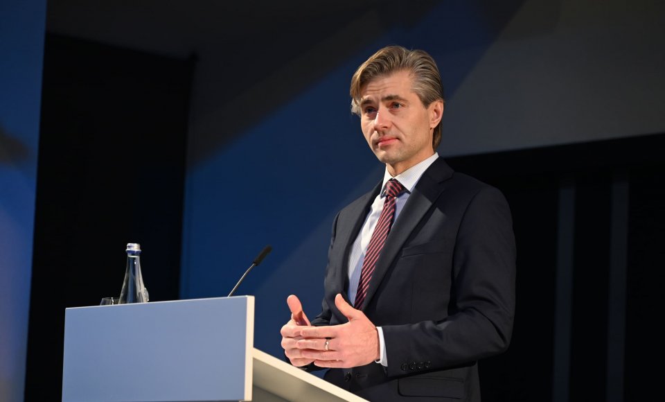 K. Budrys na spotkaniu Snow Meeting: „Europa sama z siebie nie stanie się silna - potrzebne są decyzje i działania“