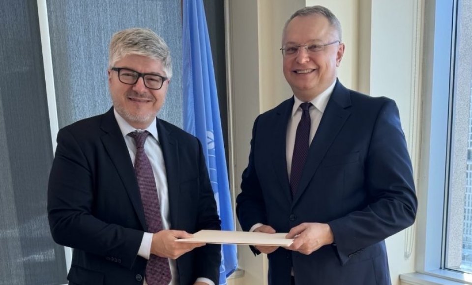 Ambassador Meilūnas presented letters of credence to the Secretary General of the International...