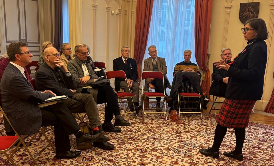 Lietuvos ambasadoje Paryžiuje įvyko Lietuvos ir Prancūzijos draugystės asociacijų generalinė asamblėja