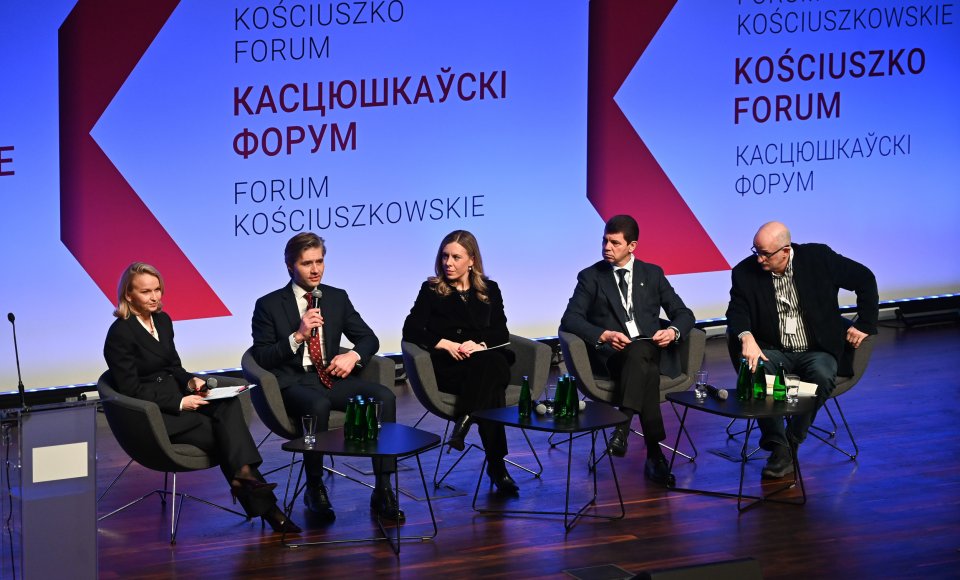 Budrys na Forum Kościuszkowskim: Europa - domem dla dążących do wolności i godności