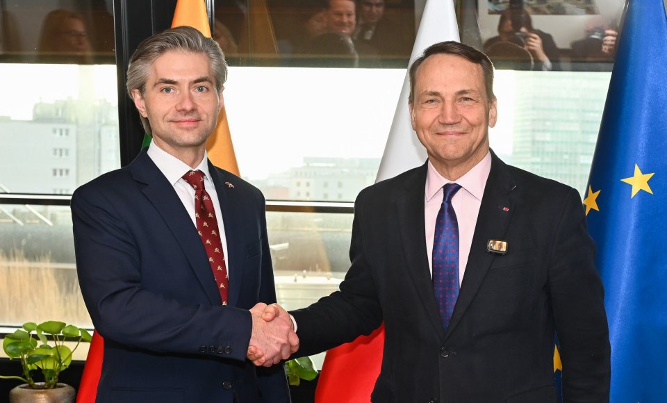  Minister K. Budrys: strategiczne partnerstwo z Polską wzmacnia bezpieczeństwo Litwy i regionu...