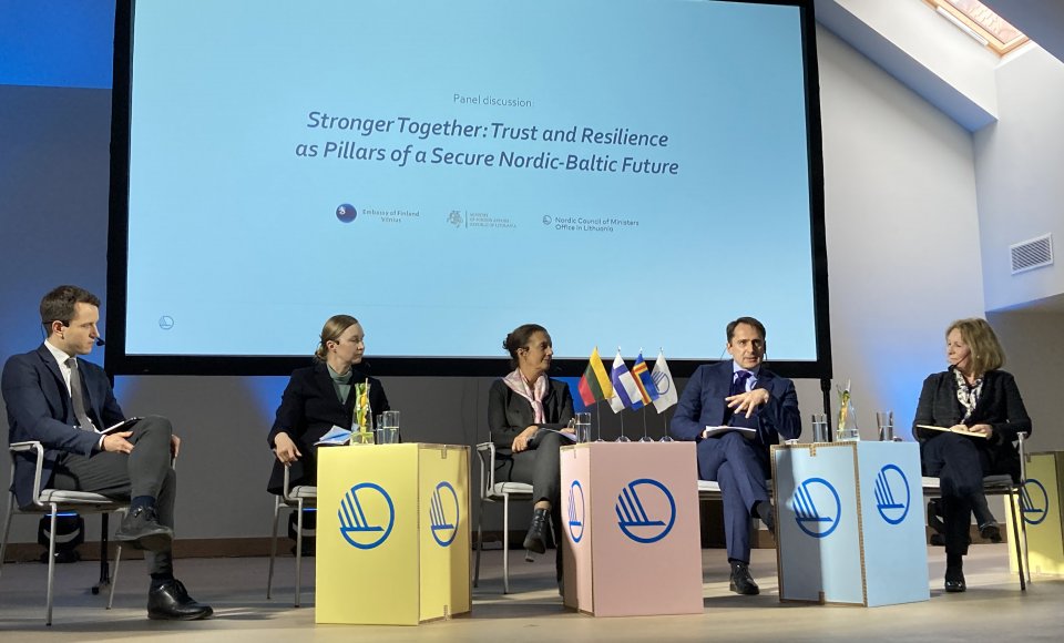 Foreign Vice-Minister Mitkus: trust and resilience are cornerstones of security in the...