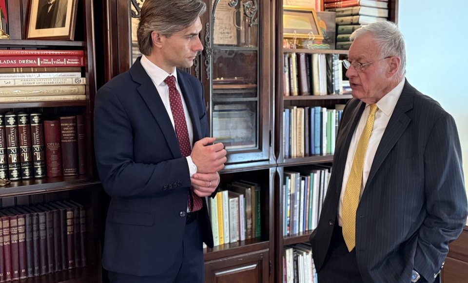 Kęstutis Budrys à Washington : la paix en Ukraine est l’objectif commun de l’Europe et des...