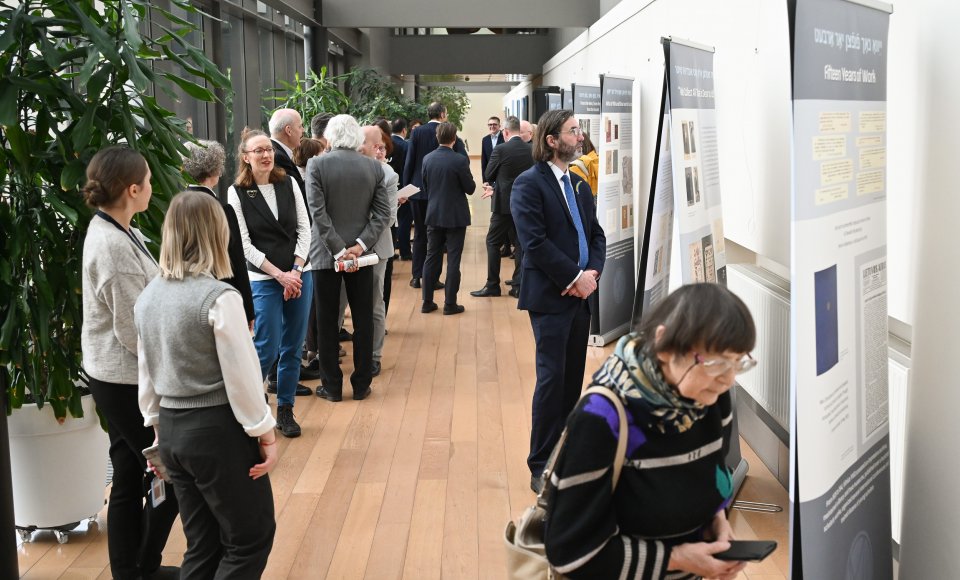The Ministry marks the 100th anniversary of the YIVO Institute for Jewish Research
