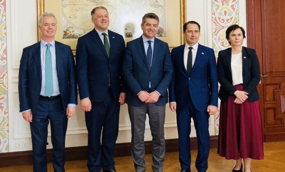 Meetings of the Foreign Vice-Minister Mitkus in Kyiv focus on Ukraine's EU membership