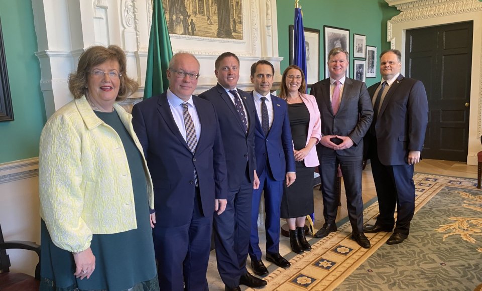 In Ireland, Foreign Vice-Minister Mitkus discusses bilateral cooperation
