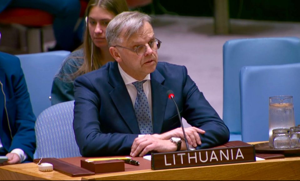 JT Saugumo Tarybos posėdyje pabrėžta tarptautinės teisės svarba jūrų saugumui