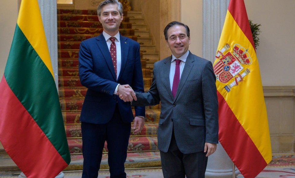 Budrys in Spain: all NATO allies must invest in defence so that Russia does not dare to test us