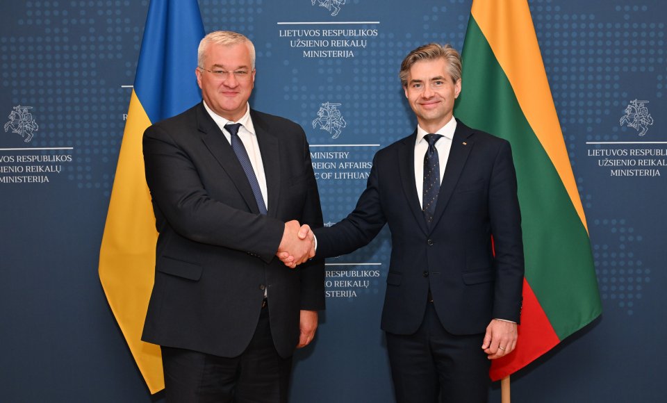 Minister Budrys: a comprehensive ceasefire - a necessary step toward peace, we must increase international pressure on Russia