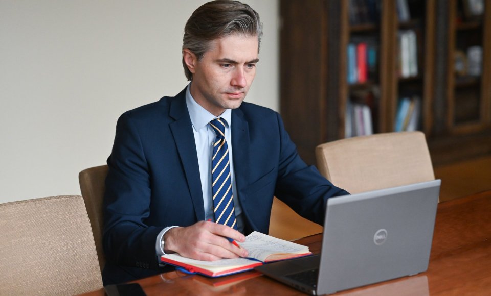 Le ministre Kęstutis Budrys a participé au Conseil extraordinaire des affaires étrangères de...