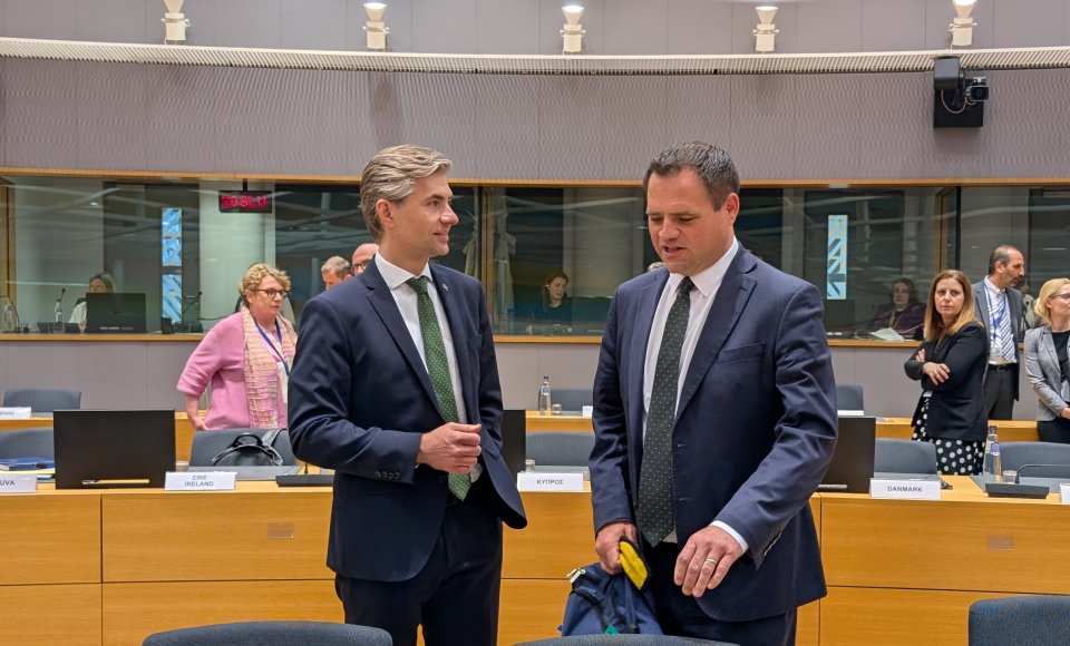 Kęstutis Budrys w Brukseli: musimy maksymalnie wzmocnić pozycję Ukrainy