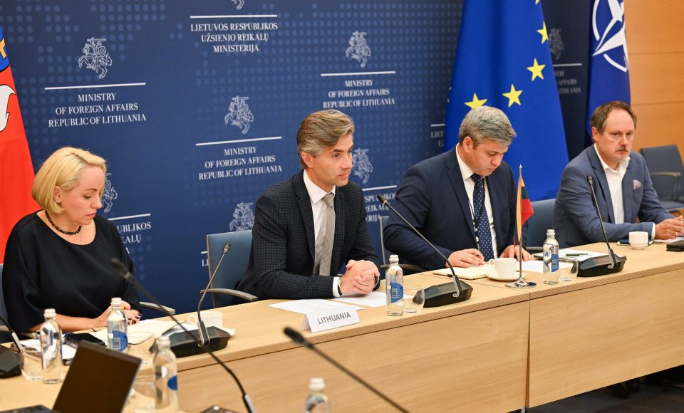 Minister Budrys: Lithuania will do its utmost to ensure that prisoners of war and abducted...