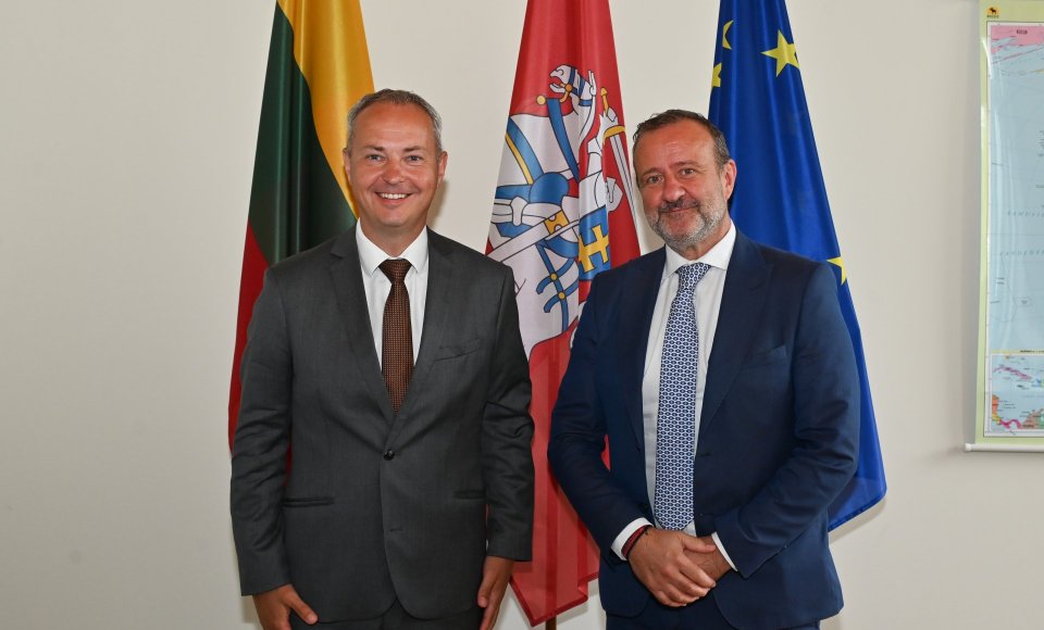 Viceministras J. Pranevičius su tarptautinės migracijos organizacijos atstovais aptarė bendradarbiavimą migracijos klausimais  