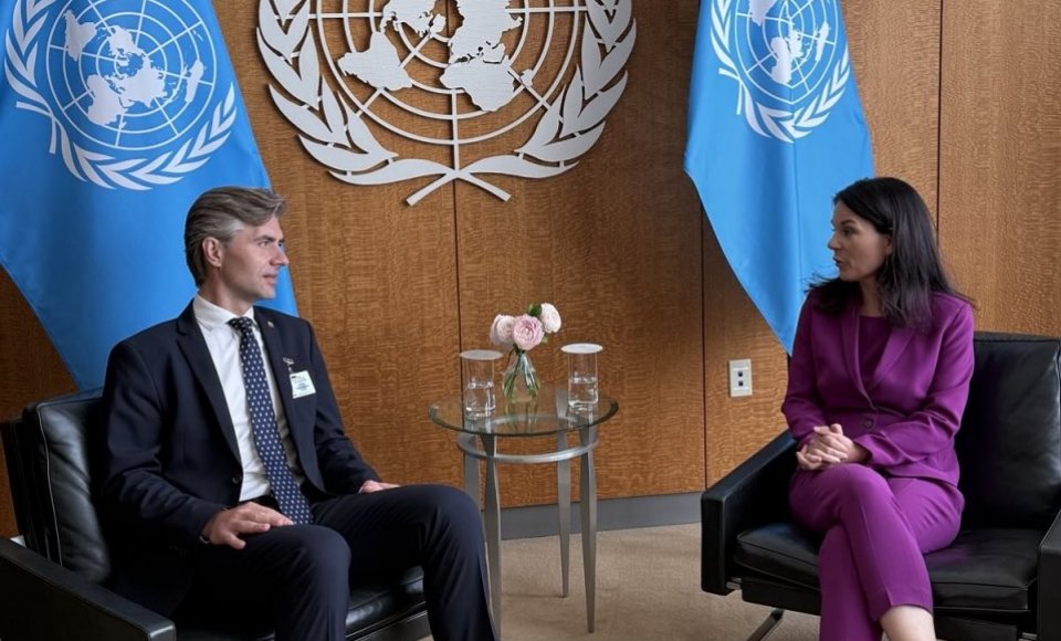 Minister met with UN General Assembly President Annalena Baerbock 