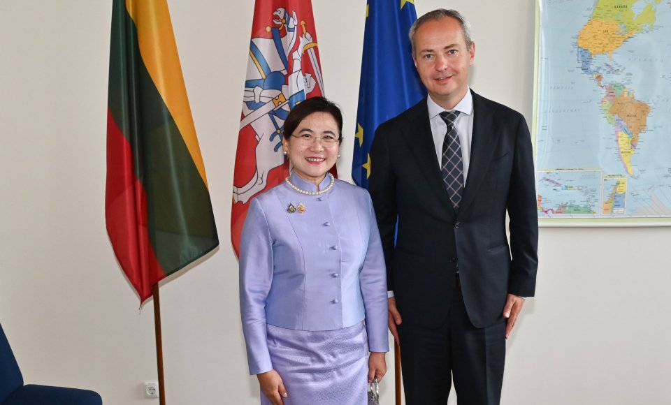 Viceministras J. Pranevičius: Tailandas – svarbus ES partneris Pietryčių Azijoje