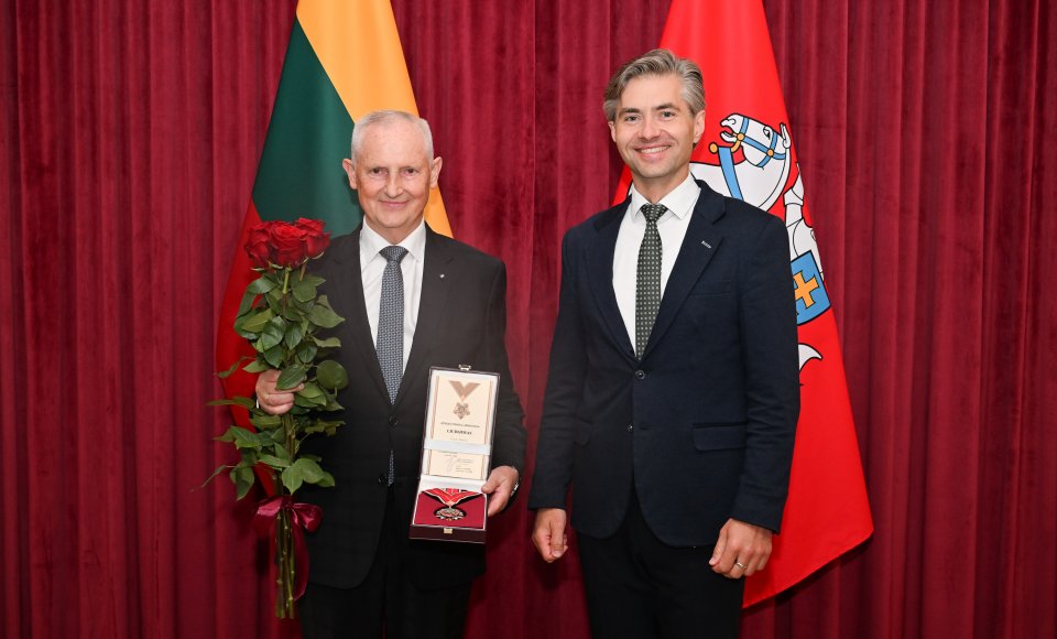 Okinčicas awarded Lithuania's Diplomacy Star
