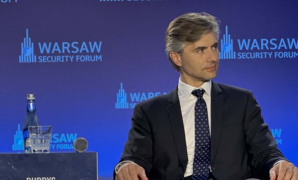 Budrys at the Warsaw Security Forum: Only by strengthening Europe's strategic and defence...