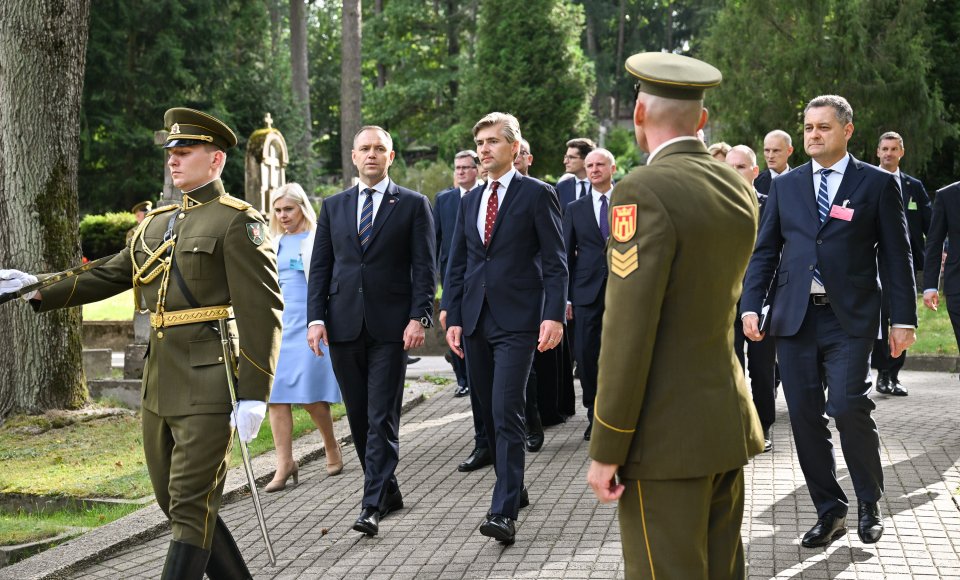 K. Budrys: praeities išbandymų suvienytos Lietuva ir Lenkija žino laisvės vertę