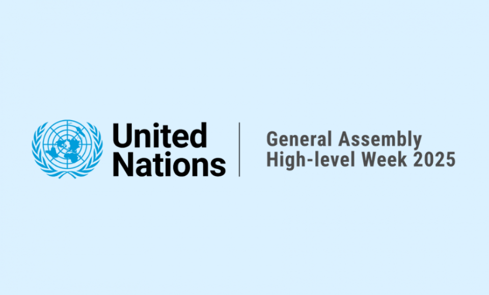  Minister Budrys attends the 80th session of the UN General Assembly High-Level Week in New York