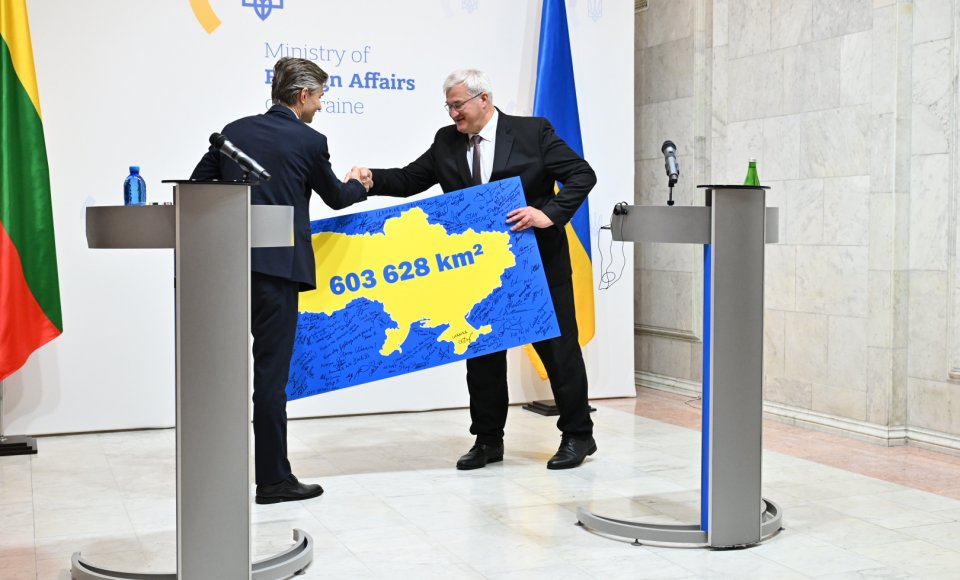 K. Budrys in Kyiv: "We need to fundamentally strengthen security cooperation with Ukraine"