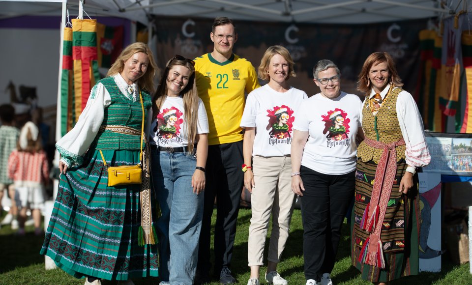 Lietuvos stendas „Europe in the Park“: kultūra, inovacijos ir turizmas