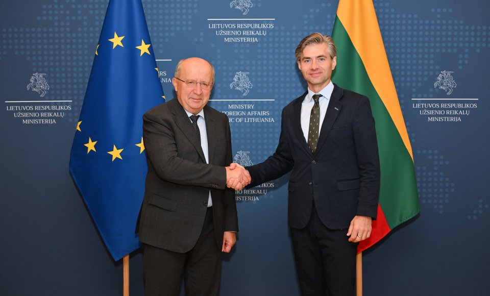 K. Budrys: privalome stiprinti ES rytinį pasienį, nes būtent ten prasideda Europos saugumas