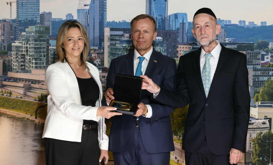 Izraelyje įteiktas „Team Lita Business Award“ apdovanojimas