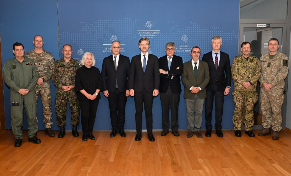 Minister Budrys: NATO's response to Russia's provocations must be swift and firm—only then will we deter them