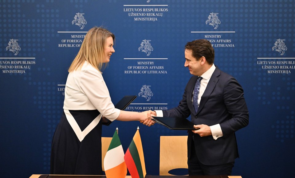 Lithuania and Ireland strengthen partnership for Ukraine's reconstruction