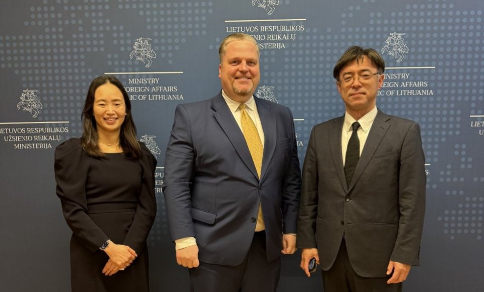 Viceministro T. Valio susitikime su Japonijos banko delegacija  – dėmesys Lietuvos startuoliams,...