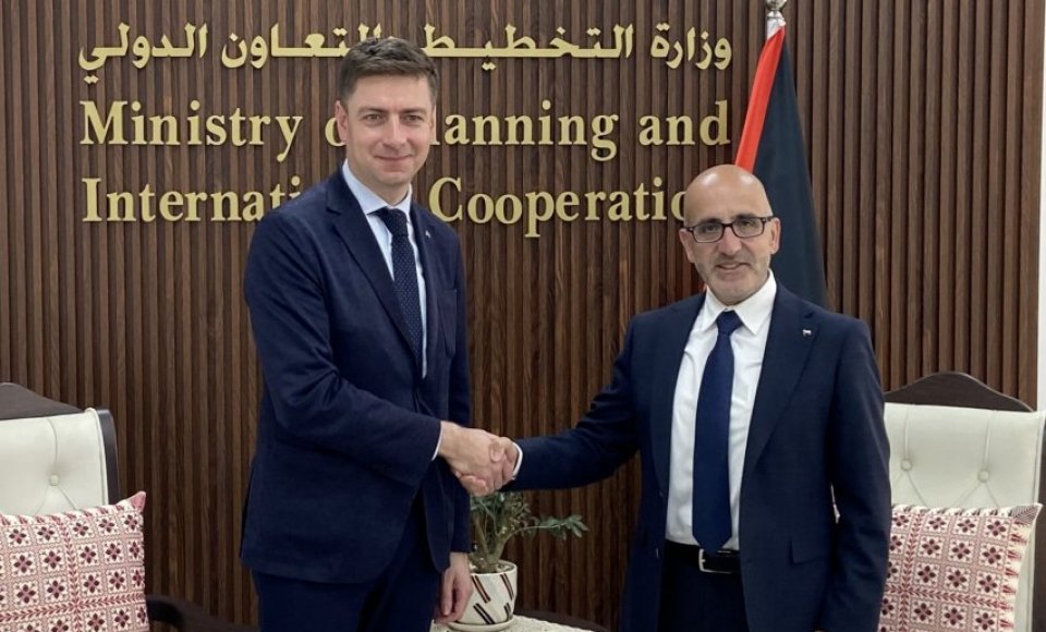 Political Director met with representatives from the Palestinian Authority in Ramallah