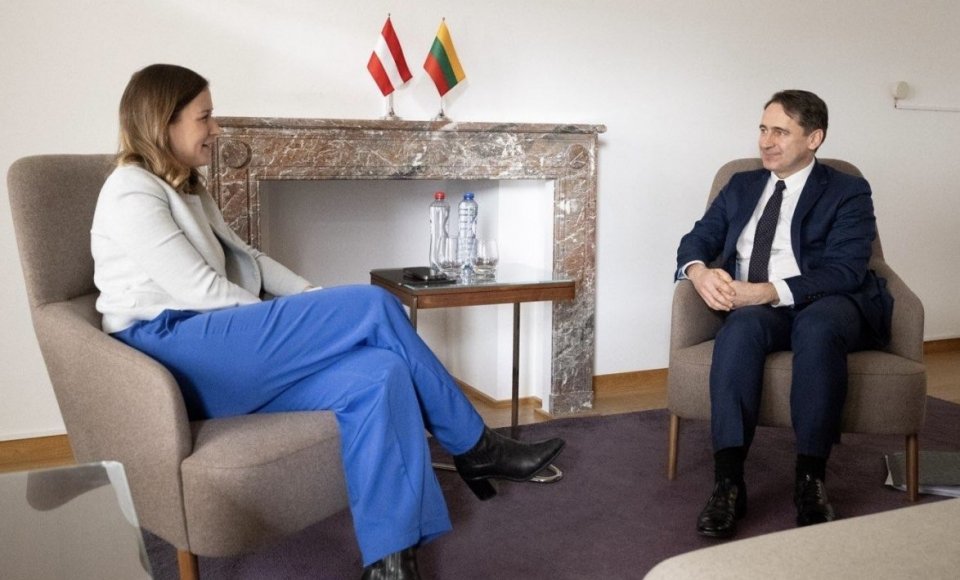 In a meeting with the Federal Minister for Europe of Austria, Vice-Minister Mitkus emphasized the...