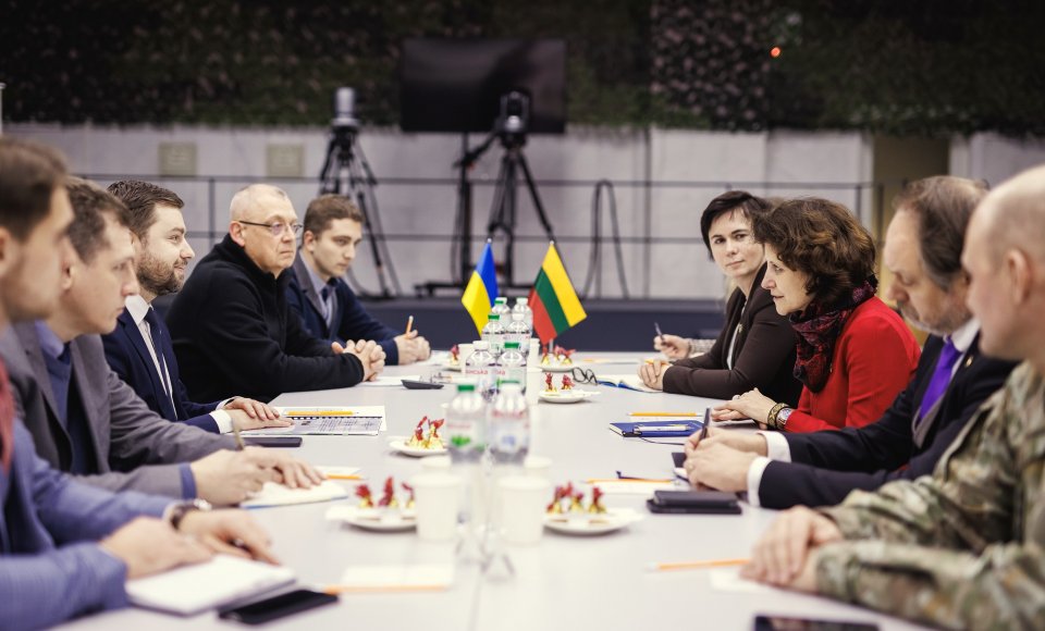 Viceministrė A. Plepytė Kyjive: Lietuvos ir Ukrainos partnerystė stiprina abiejų šalių ir visos Europos saugumą