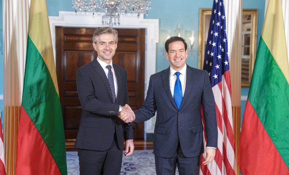 Budrys in Washington, D.C.: The basis of the strategic partnership between Lithuania and the U.S. is to ensure security through concrete actions rather than promises