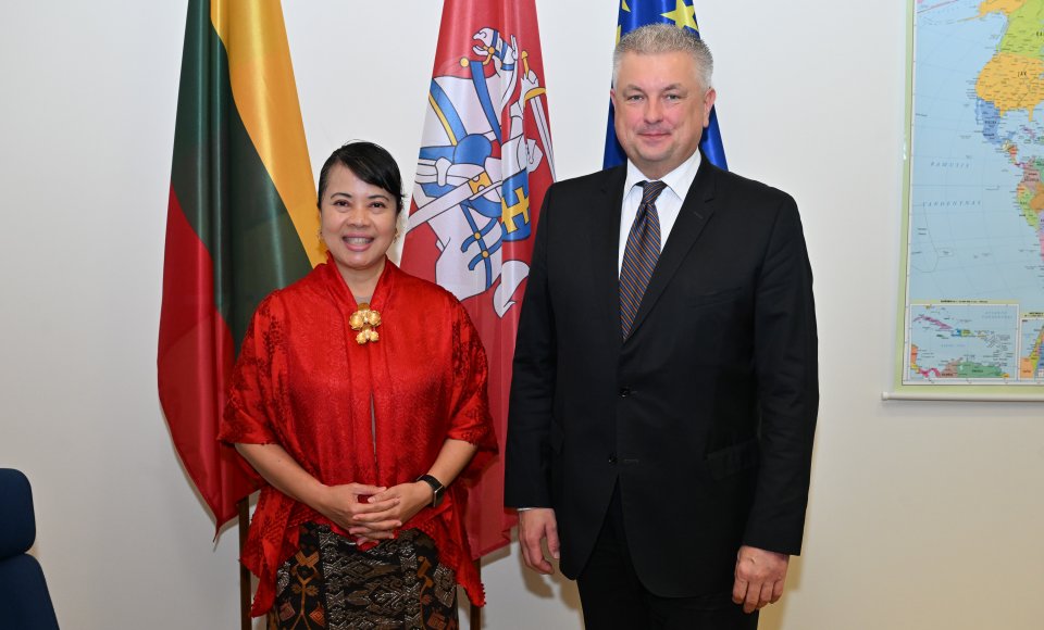 Vice-Minister Vidmantas Verbickas discussed bilateral economic relations and educational...