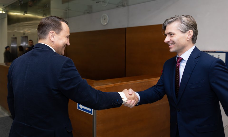 K. Budrys Varšuvoje: glaudi koordinacija su Lenkija – reikšminga regiono saugumui užtikrinti