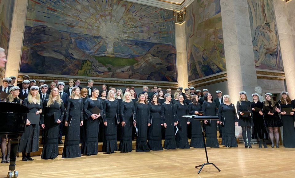 Kauno valstybinio choro Padėkos koncerte – Norvegijos Karalius Haraldas V ir Karalienė Sonja