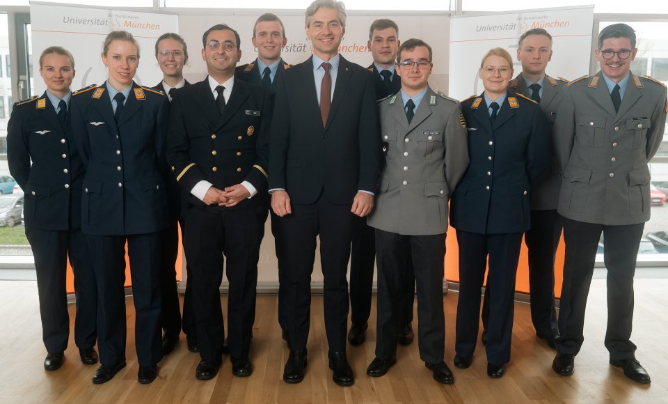 Budrys met with the community of the University of the Bundeswehr Munich 